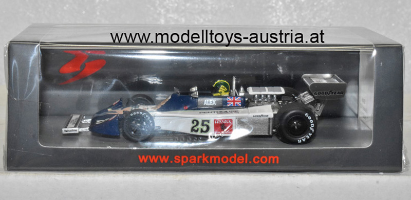 Hesketh 308D Ford 1976 Alex Ribeiro USA Ost GP Watkins Glen 1:43