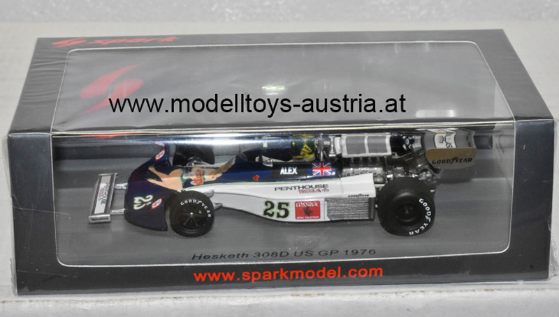 Hesketh 308D Ford 1976 Alex Ribeiro USA Ost GP Watkins Glen 1:43