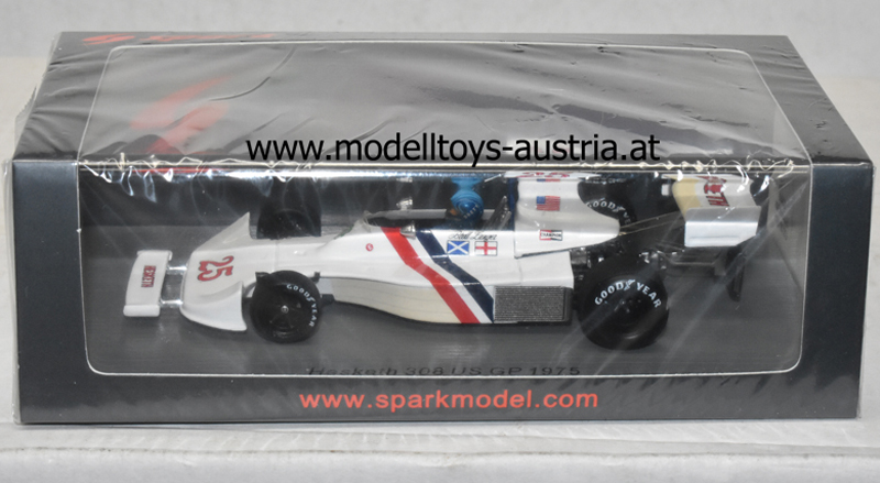 Hesketh 308 Ford 1975 Brett LUNGER USA GP 1:43