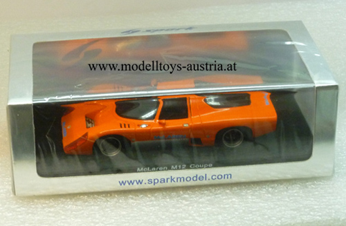 McLaren M12 Coupe orange 1:43