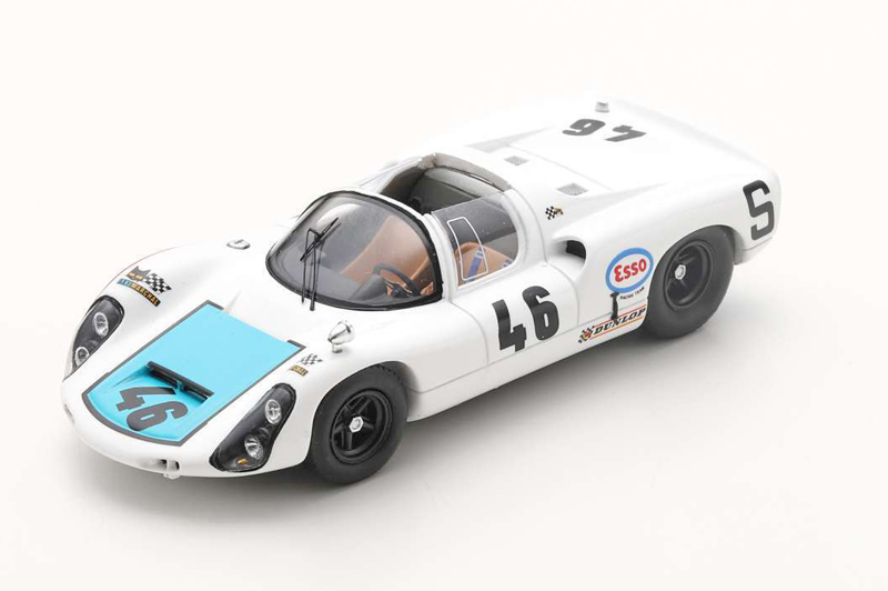 Porsche 910 Targa 1970 Le Mans C. Poirot / E. Kraus 1:43