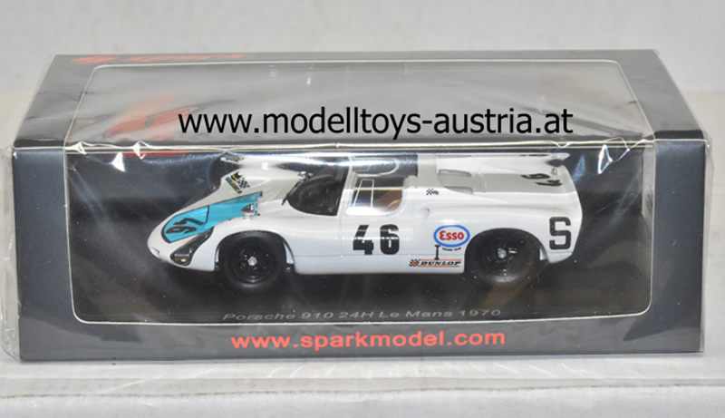 Porsche 910 Targa 1970 Le Mans C. Poirot / E. Kraus 1:43