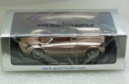 Pagani Huayra V12 2012 silbergrey metallik 1:43