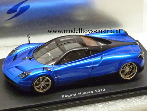 Pagani Huayra V12 2012 blau metallik 1:43