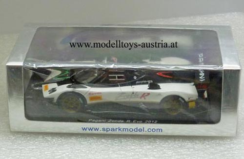 Pagani Zonda R EVO 2012 Carbon / weiss 1:43