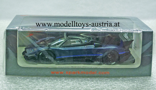 Pagani Zonda REVOLUZION 2013 carbon / blau 1:43