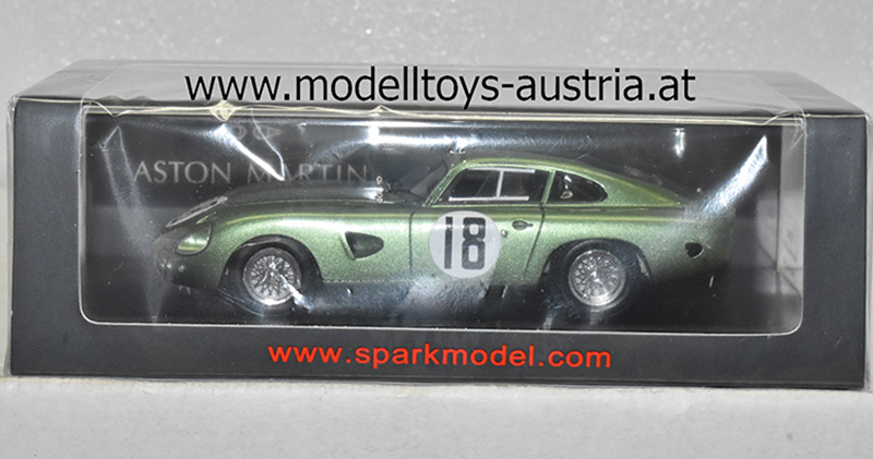 Aston Martin DP214 1964 Le Mans M. Salmon / P. Sutcliffe 1:43