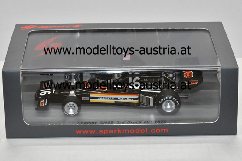 Shadow DN5B Ford 1976 Tom PRYCE 3. Brasilien GP 1:43