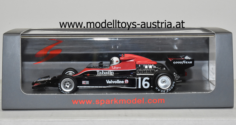 Shadow DN5B Ford 1976 Tom PRYCE Deutschland GP 1:43