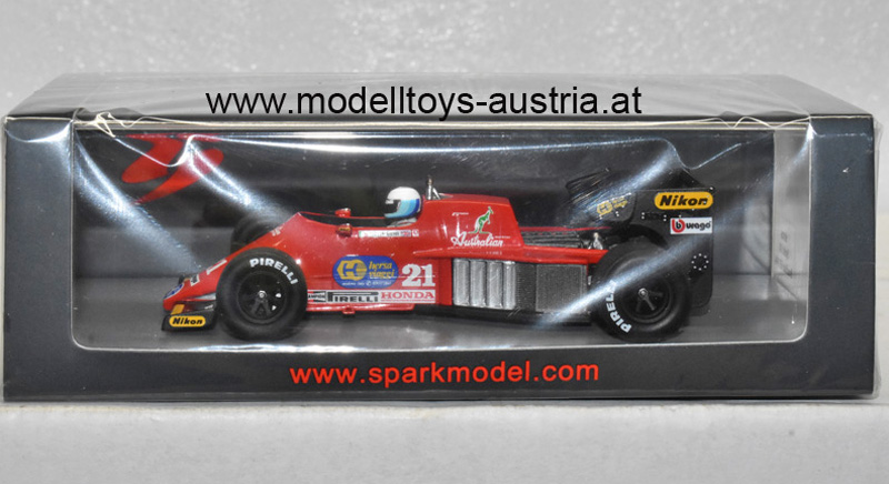 Spirit 101 Hart 1984 Mauro BALDI Brasillien GP 1:43