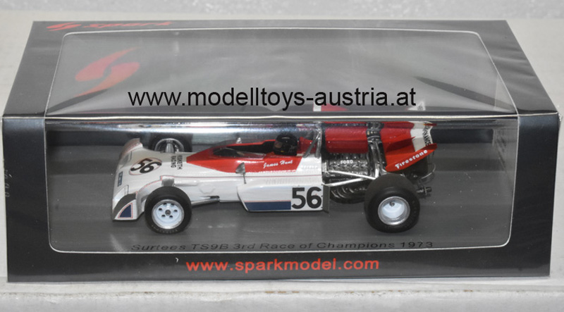 Surtees TS9B Ford James HUNT 3rd Race of Champions 1:43