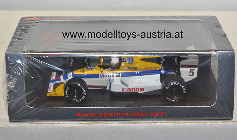 Williams FW12 Judd 1988 Martin BRUNDLE Belgien GP Spa Francorchamps 1:43