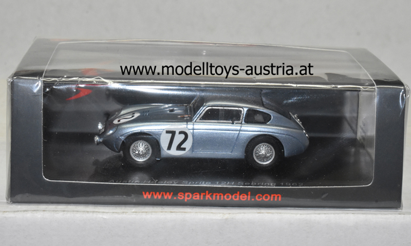 Austin Healey Sprite 1962 Sebring J. Colgate / S. McQueen 1:43