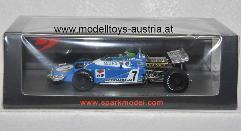 Matra MS120 1970 Henri Pescarolo USA GP Watkins Glen 1:43