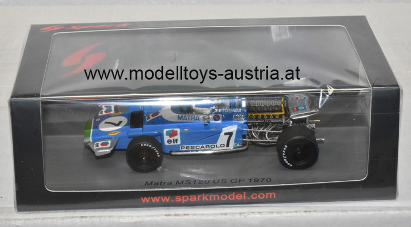 Matra MS120 1970 Henri Pescarolo USA GP Watkins Glen 1:43