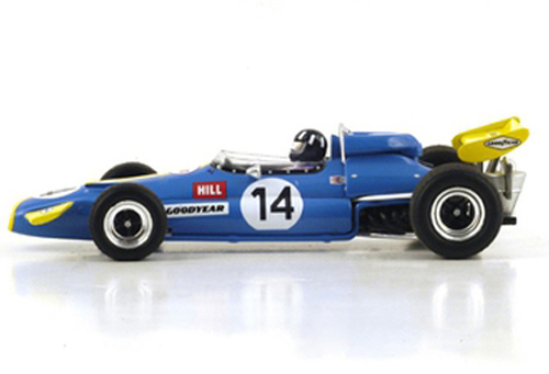 Brabham BT33 Ford 1971 Südafrika GP Graham HILL 1:43