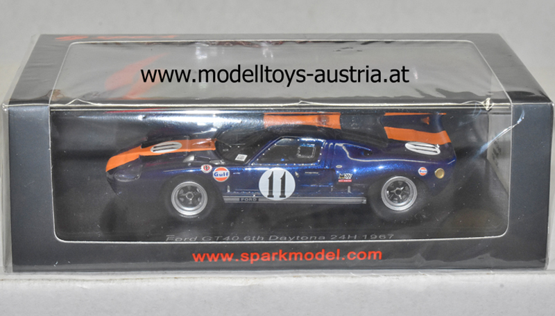 Ford GT40 1967 Daytona J. Ickx / D. Thompson 1:43