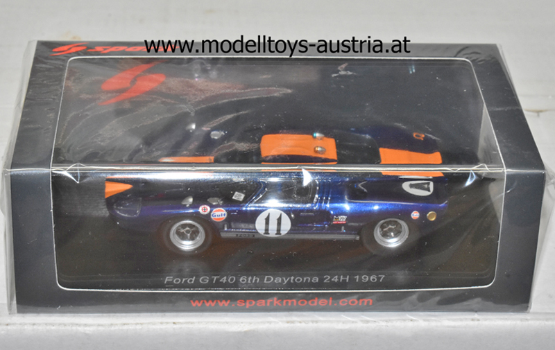 Ford GT40 1967 Daytona J. Ickx / D. Thompson 1:43