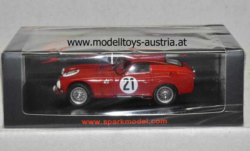 Alfa Romeo 6C 3000 CM 1953 Le Mans C. Sanesi / P. Carini 1:43