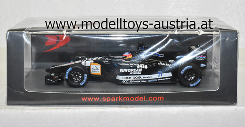 Minardi PS01 European 2001 Fernando ALONSO Australien GP 1:43