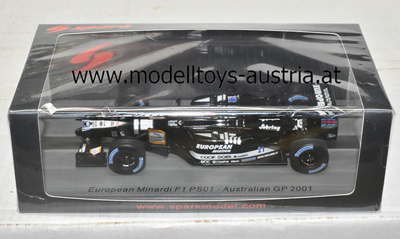 Minardi PS01 European 2001 Fernando ALONSO Australien GP 1:43