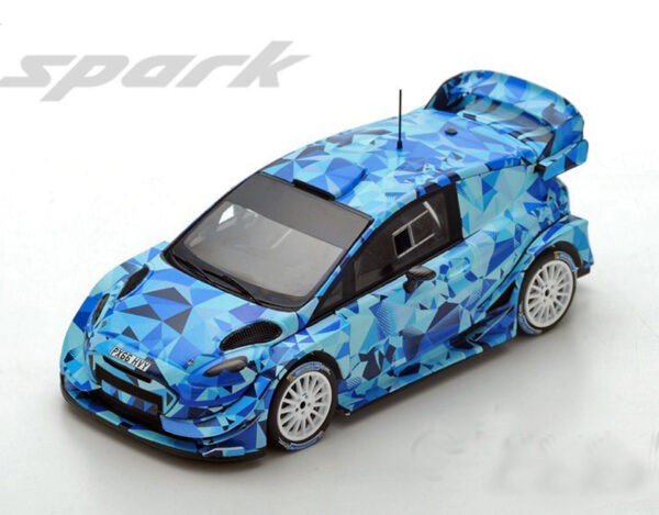 Ford Fiesta WRC 2017 Test Auto 1:43