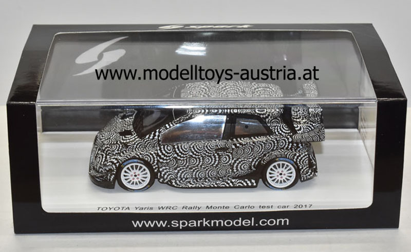Toyota Yaris WRC 2017 TEST Rally Monte Carlo LATVALA / ANTTILA 1:43