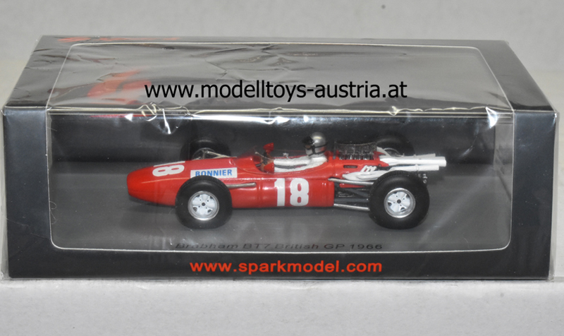 Brabham BT7 1966 Jo Bonnier England GP 1:43