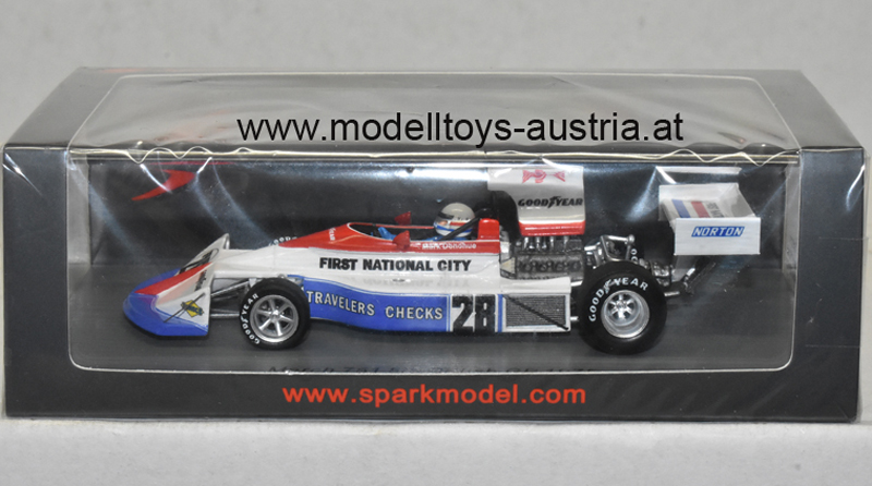 March 751 Ford 1975 Mark DONOHUE England GP 1:43