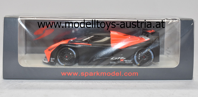 KTM X-Bow GT4 2016 Presentation orange / schwarz 1:43