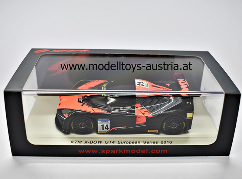 KTM X-Bow GT4 2016 Europa Serie Dominik KRAIHAMER / Jamie VANDENBALCK 1:43
