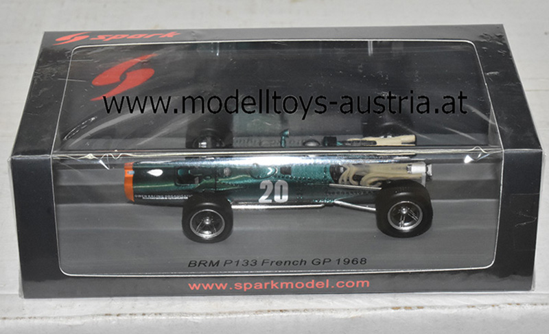 BRM P133 BRM 1968 Pedro RODRIGUEZ Frankreich GP 1:43