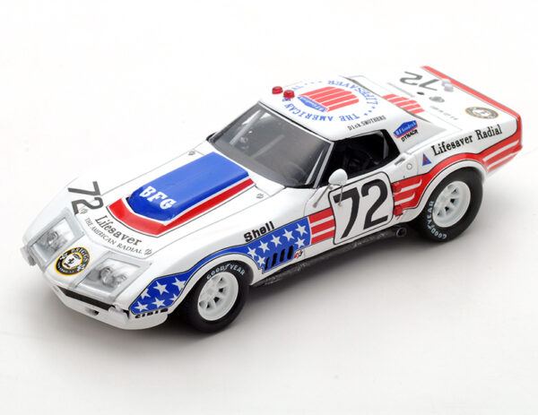 Chevrolet Corvette 1972 Le Mans GREENWOOD / CUDINI / DARNICHE 1:43