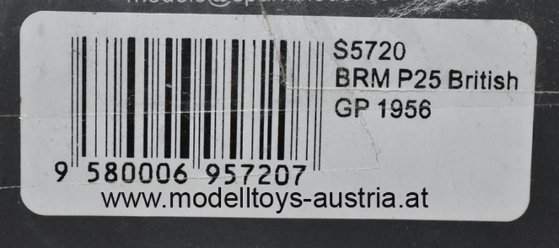 BRM P25 1956 Mike HAWTHORN England GP 1:43