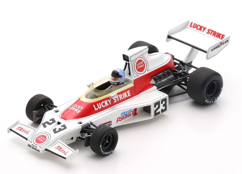 McLaren M23 Ford 1974 Dave CHARLTON Südafrika GP 1:43