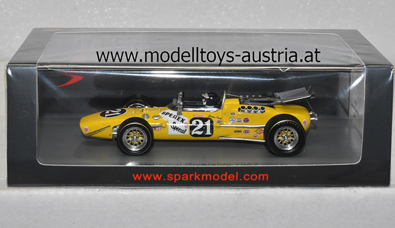 Vollstedt Bryant Indycar 1967 Riverside Sir Jim CLARK 1:43