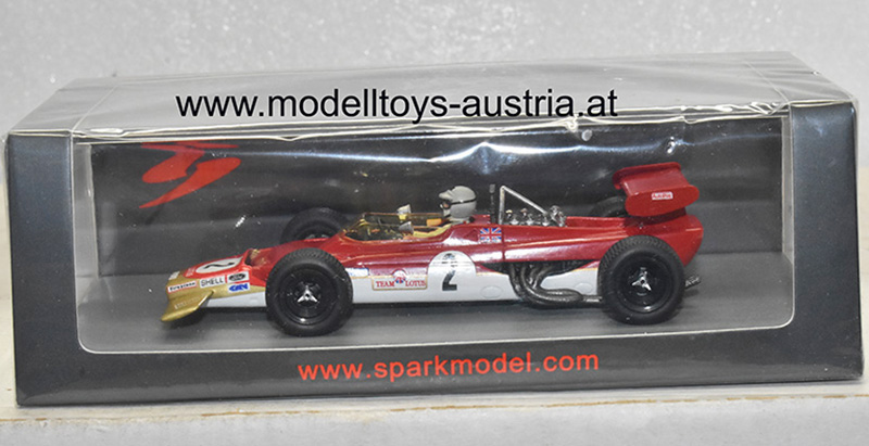 Lotus 63 Ford 1969 Jochen RINDT Oulton Park Gold Cup Gold Leaf Team Lotus 1:43