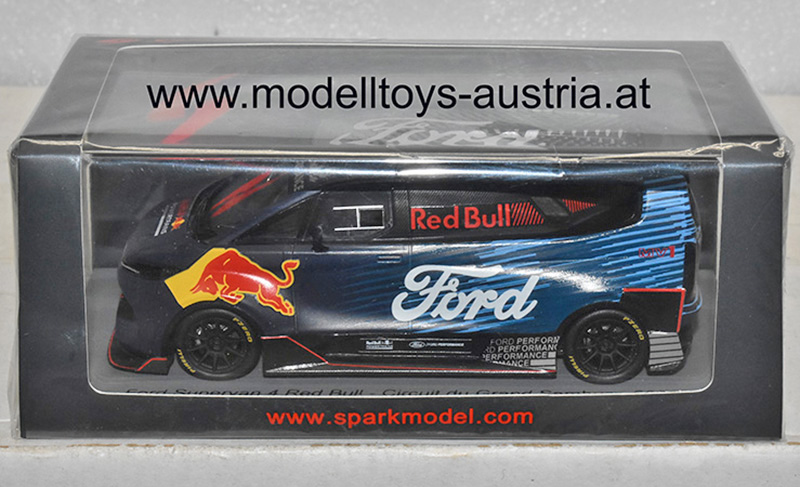 Ford Transit 4 Supervan RED BULL 2023 Circuit du Grand Sambuc Max VERSTAPPEN 1:43