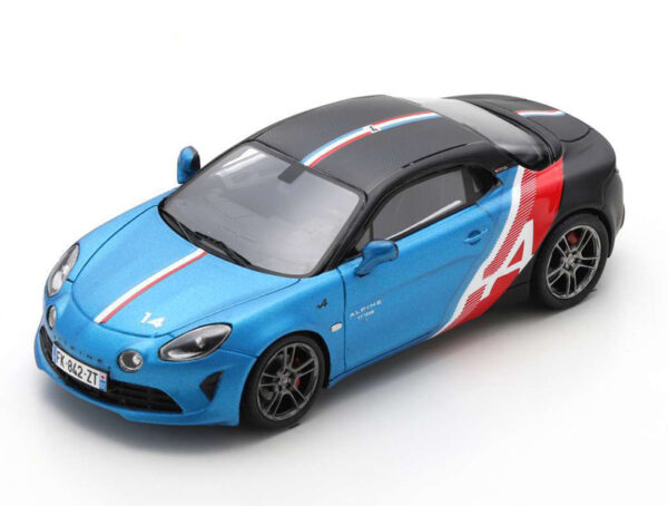 Alpine A110 Trackside 2021 Fernando Alonso No.14 Monza GP 1:43
