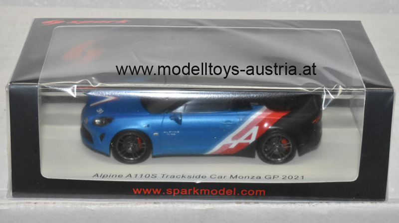 Alpine A110 Trackside 2021 Esteban Ocon No.31 Monza GP 1:43