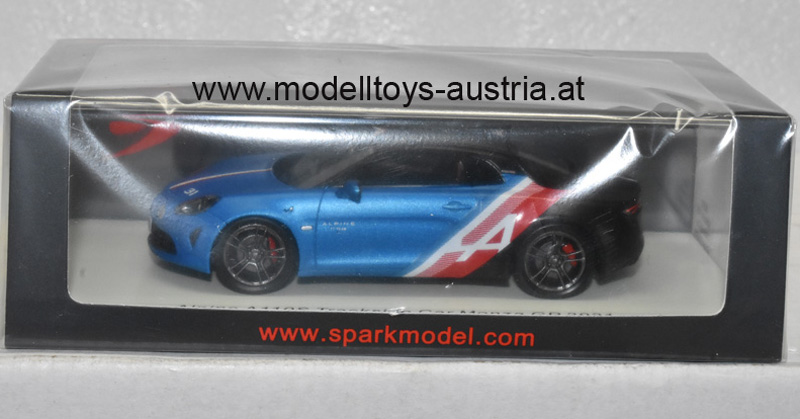 Alpine A110 Trackside 2021 Esteban Ocon No.31 Monza GP 1:43