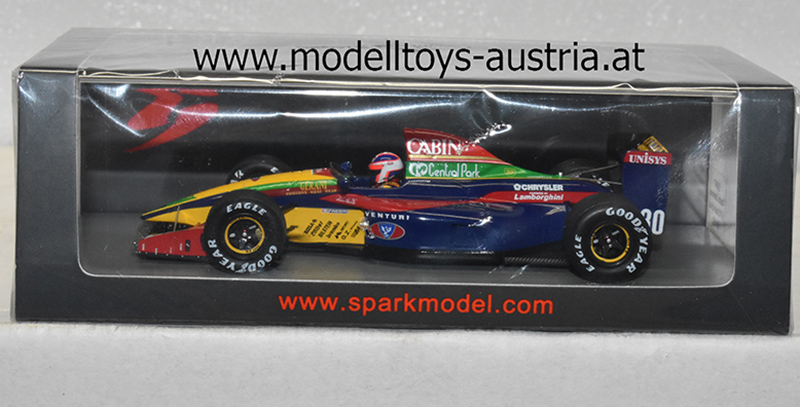 Larrousse Venturi LC92 Lamborghini 1992 Ukyo KATAYAMA Südafrika GP 1:43