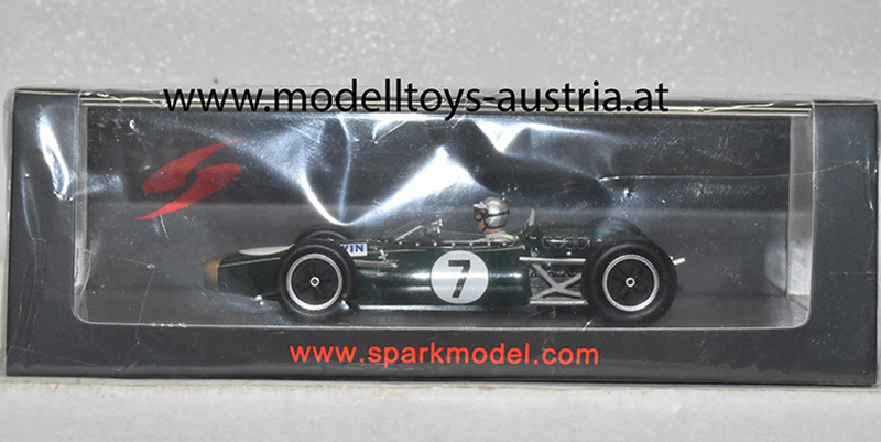 Brabham BT22 Climax 1966 Chris IRWIN England GP 1:43