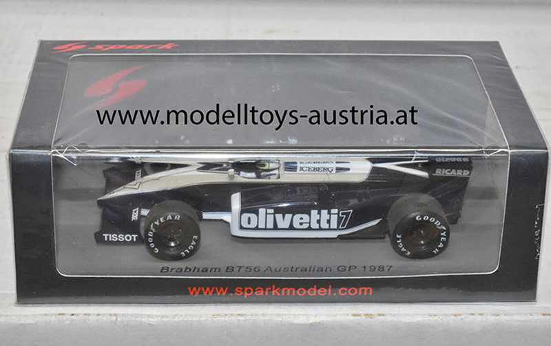 Brabham BT56 BMW Turbo 1987 Stefano MODENA Österreich GP 1:43