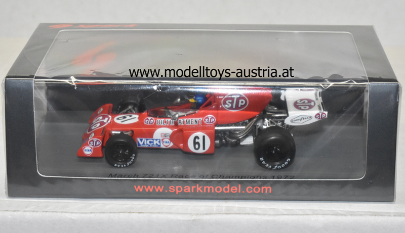 March 721X Ford 1972 Ronnie PETERSON Race of Champions 1:43