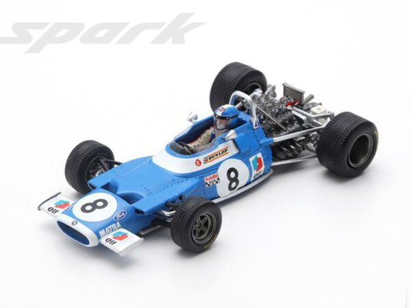 Matra MS80 Ford 1969 Jean-Pierre Beltoise Monaco GP Monte Carlo 1:43