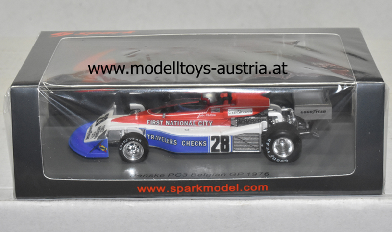 Penske PC3 Ford 1976 John Watson Belgien GP 1:43