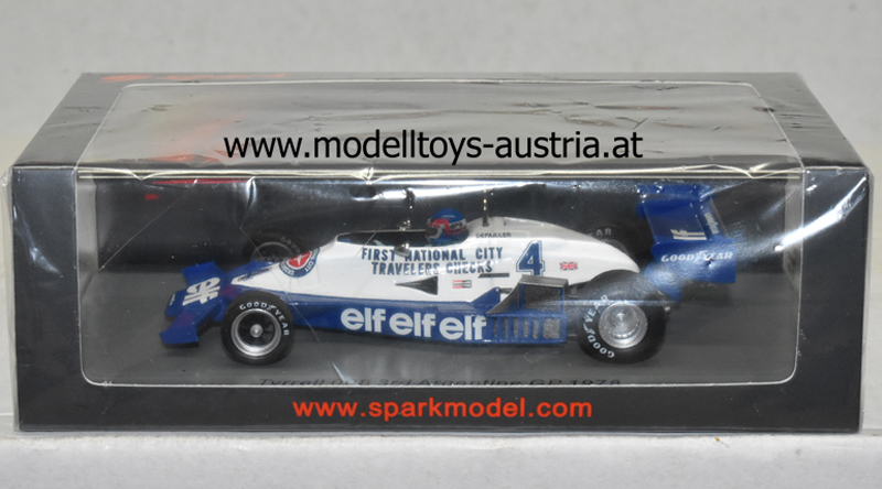 Tyrrell 008 Ford 1978 Patrick Depailler Argentinien GP 1:43