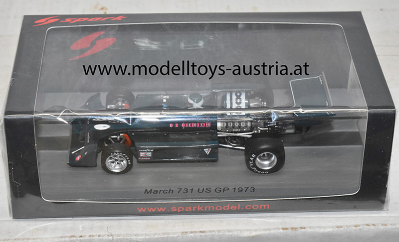 March 731 Ford 1973 Jean-Pierre JARIER USA GP Watkins Glen 1:43
