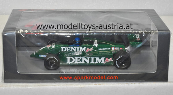Tyrrell 011 Ford 1982 Brian HENTON Italien GP 1:43